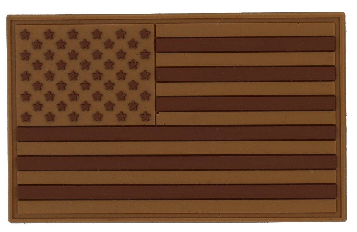 American Flag PVC Patches
