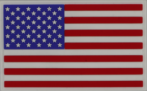 American Flag PVC Patches