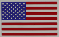 American Flag PVC Patches