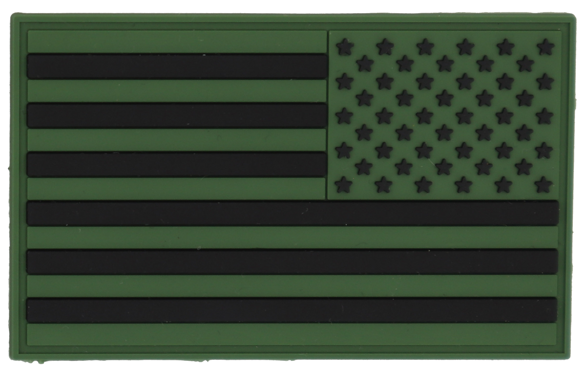 American Flag PVC Patches