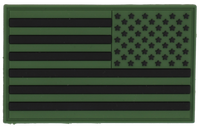 American Flag PVC Patches
