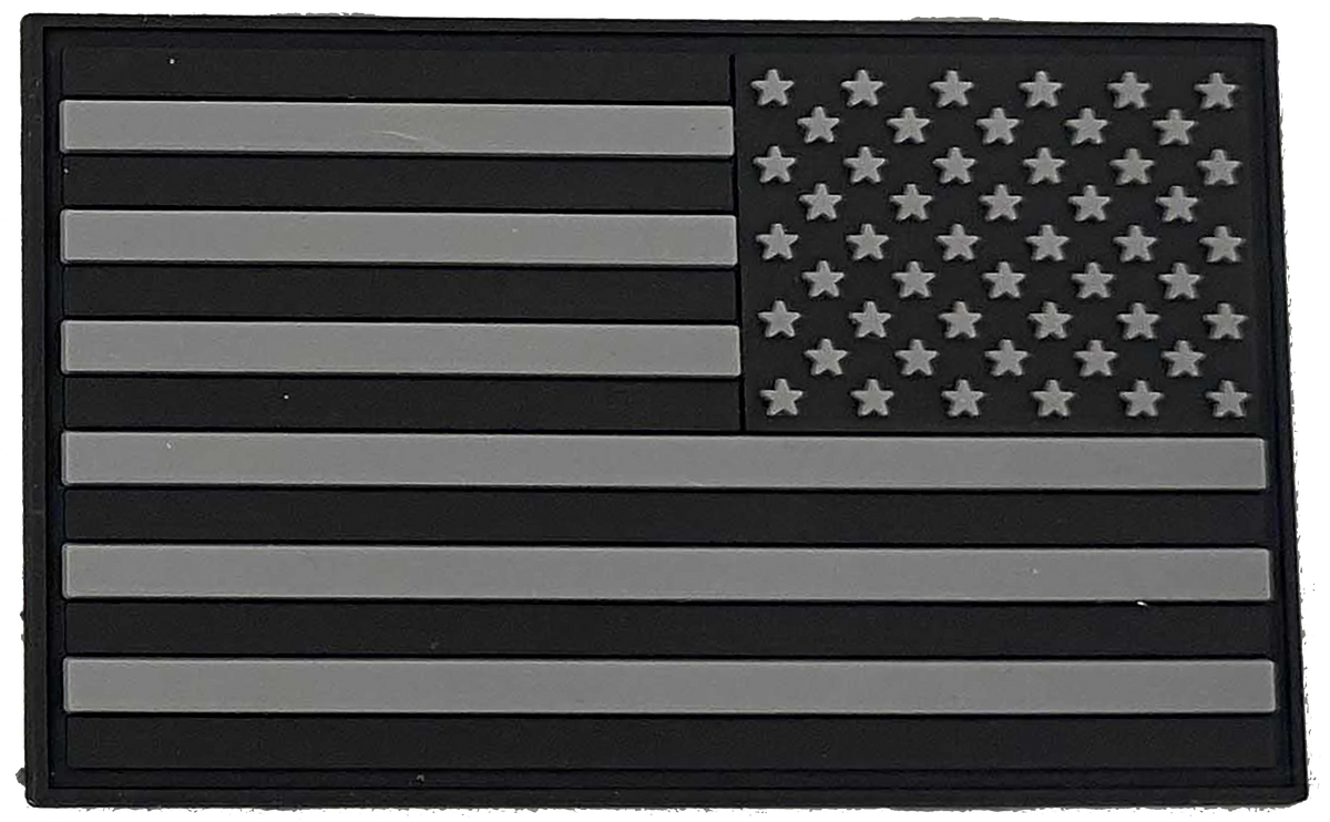 American Flag PVC Patches