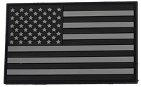 American Flag PVC Patches