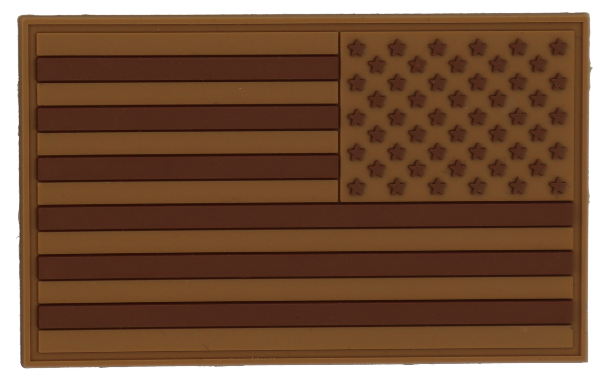 American Flag PVC Patches