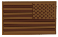 American Flag PVC Patches