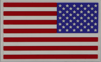 American Flag PVC Patches