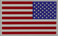 American Flag PVC Patches
