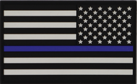 American Flag PVC Patches