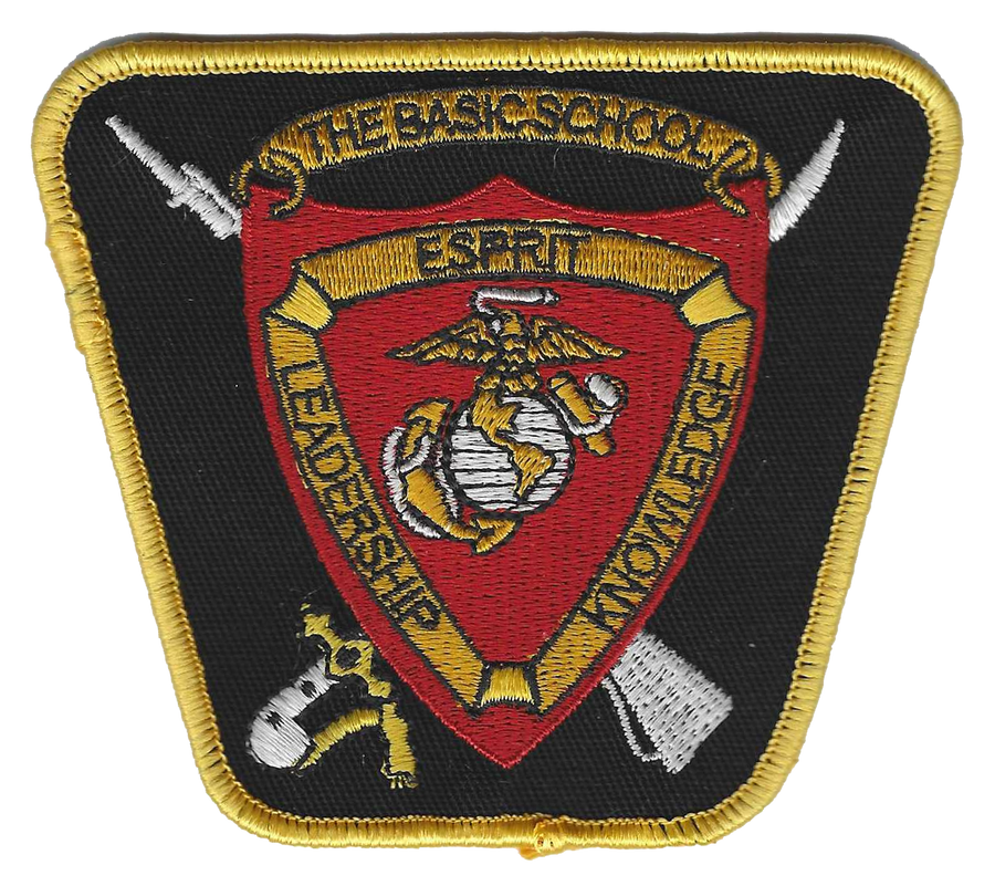Officially Licensed USMC The Basic School Patch