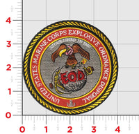 Officially Licensed USMC EOD Patch