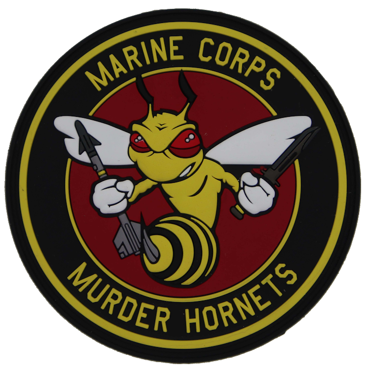 Officially Licensed USMC F-18 Murder Hornets PVC Patch