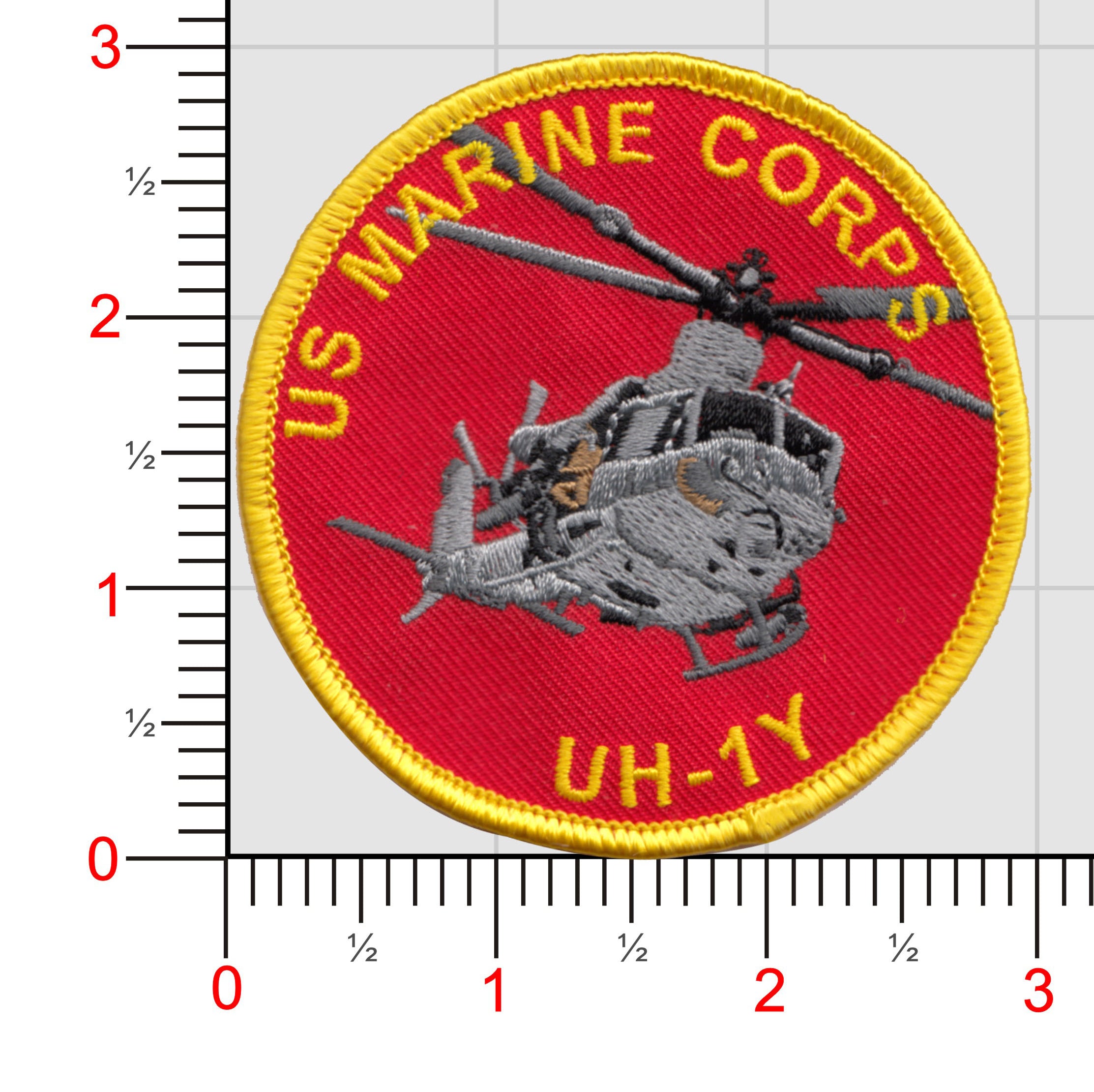 Buy Officially Licensed USMC UH-1Y Patch | MarinePatches.com