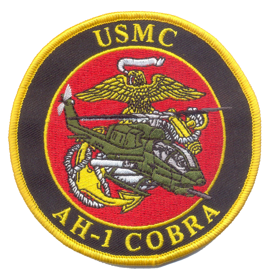 Officially Licensed USMC AH-1 Cobra Commemorative Patch