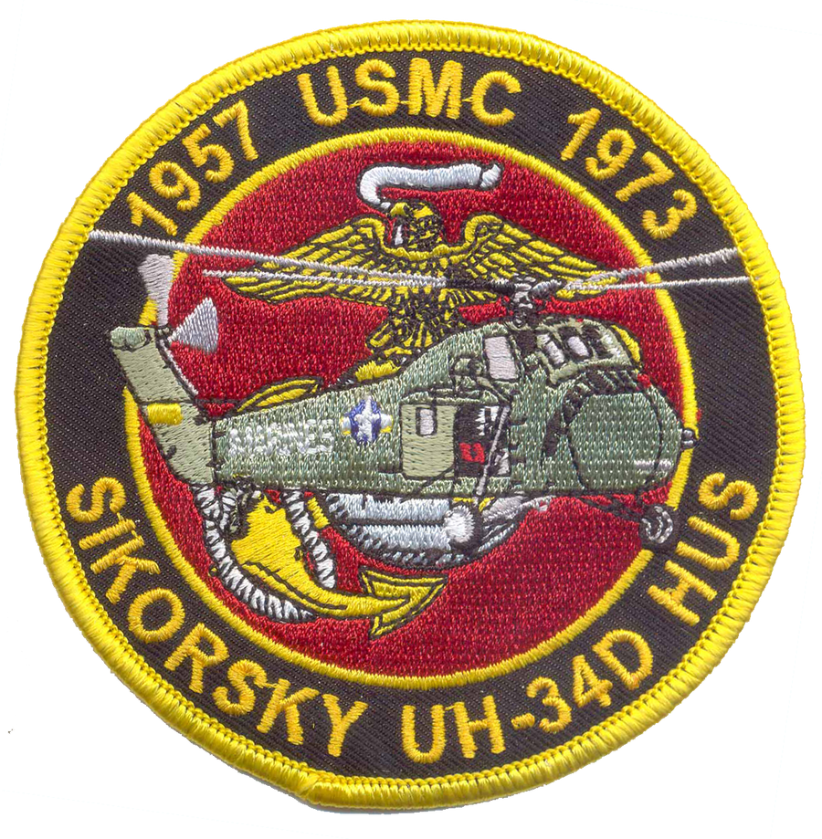 Officially Licensed USMC UH-34D Commemorative Patch