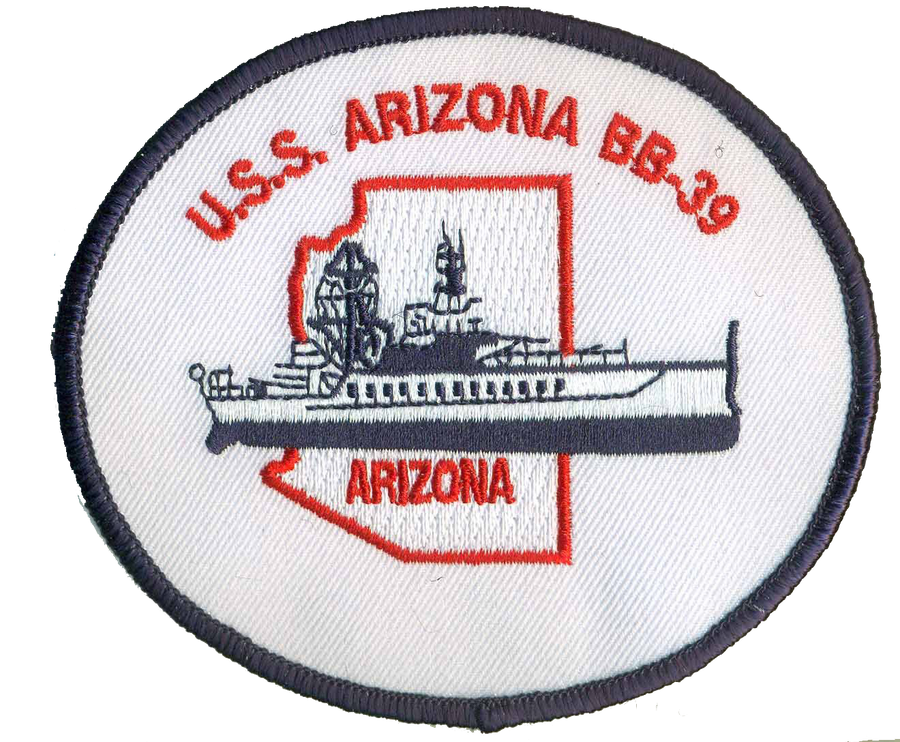 USS Arizona BB-39 Patch