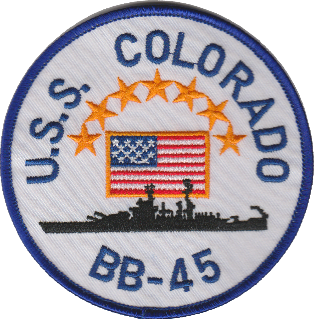 USS Colorado  BB-45 Patch