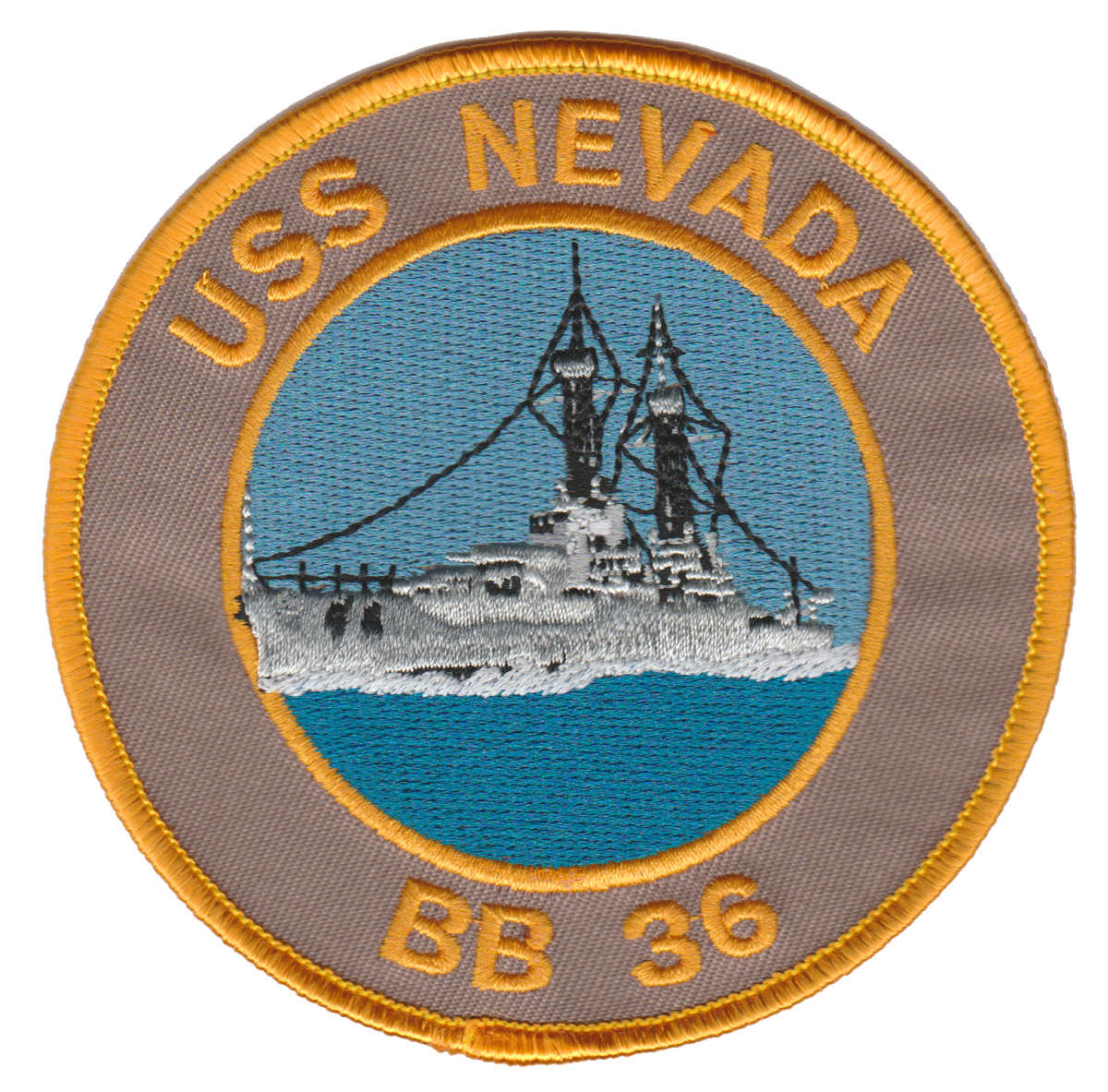 USS Nevada BB-36 Patch