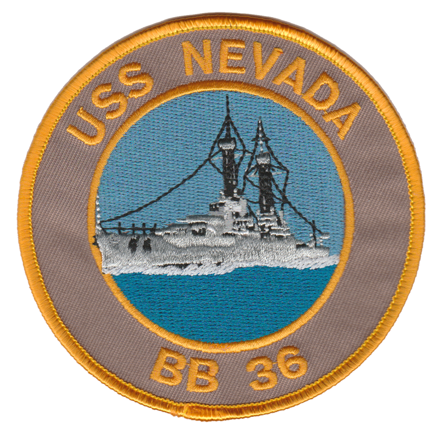 USS Nevada BB-36 Patch