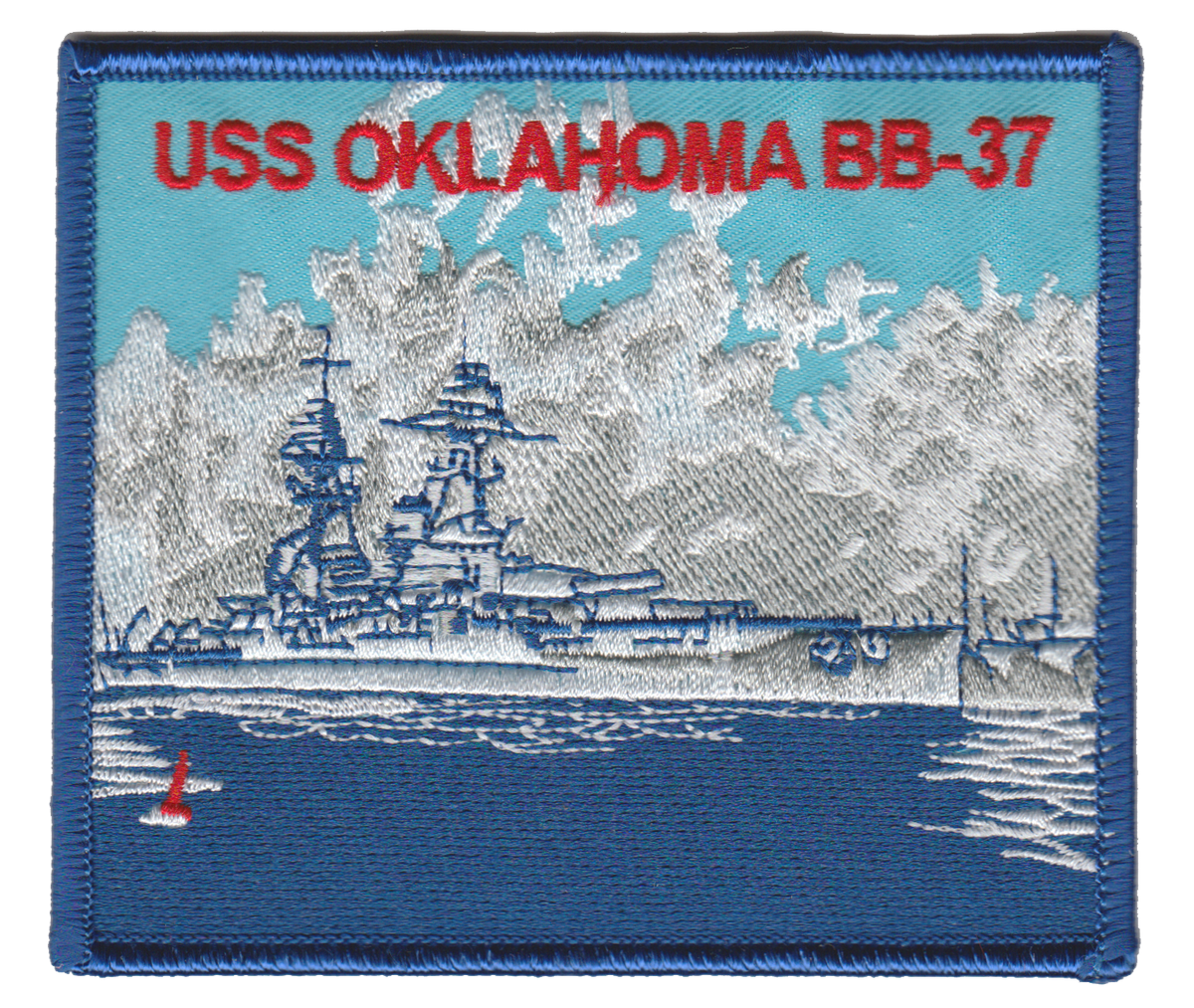 USS Oklahoma BB-37 Patch