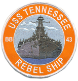 USS Tennessee BB-48 Patch