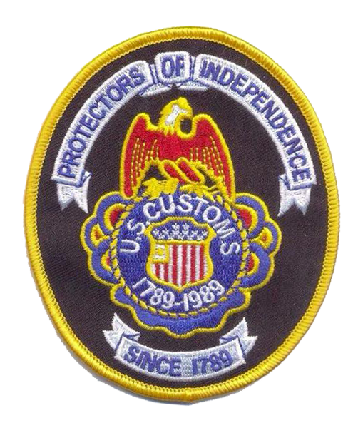 Legacy US Customs 200th Anniversary Patch
