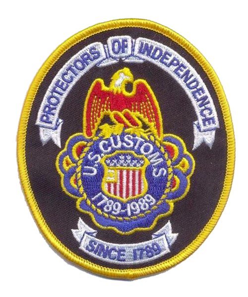 Legacy US Customs 200th Anniversary Patch