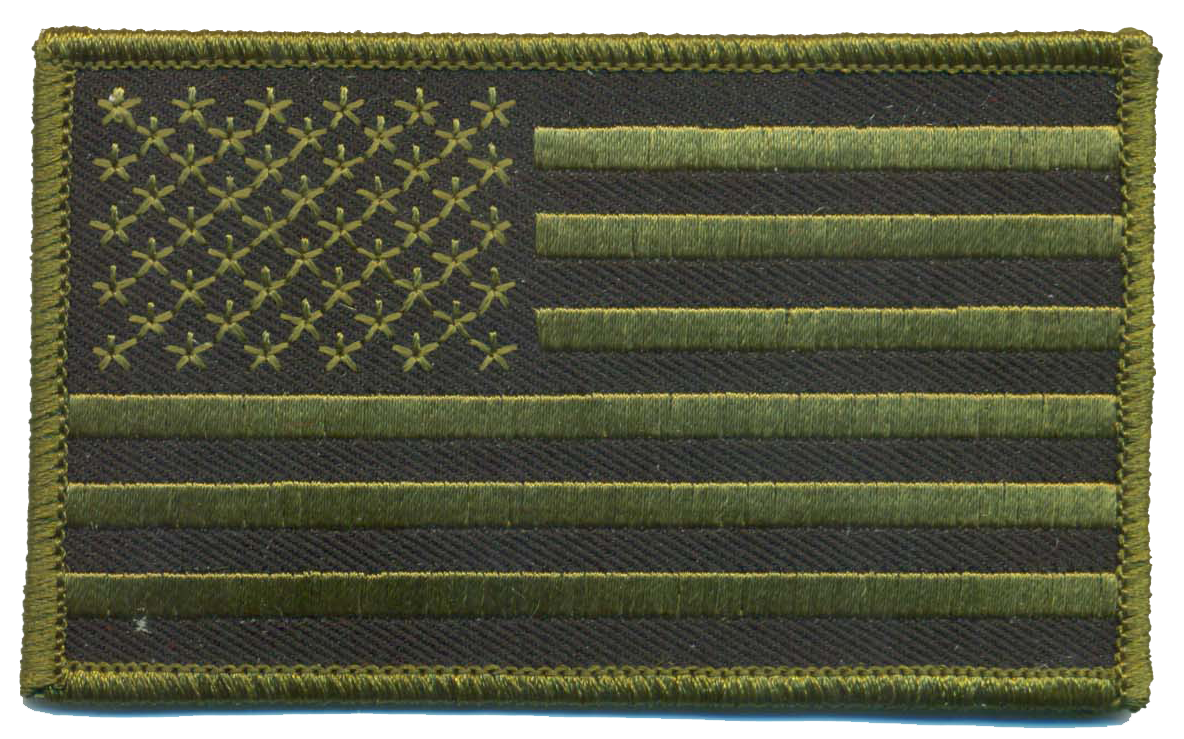 American US Flag Patches