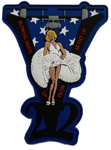 V-22 Marilyn Monroe PVC Patch