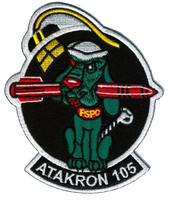 US Navy Official VA-105 Mad Dogs Patch