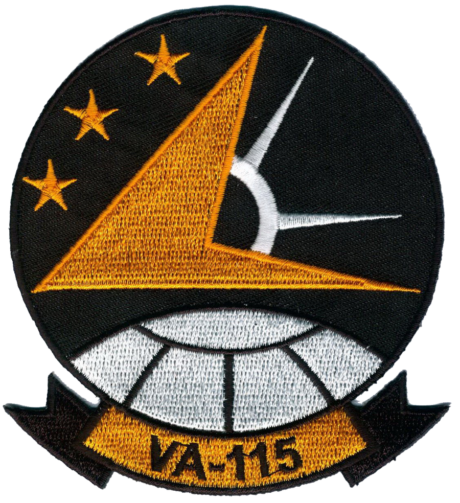 Officially Licensed Navy Official VA-115 Eagles Patch