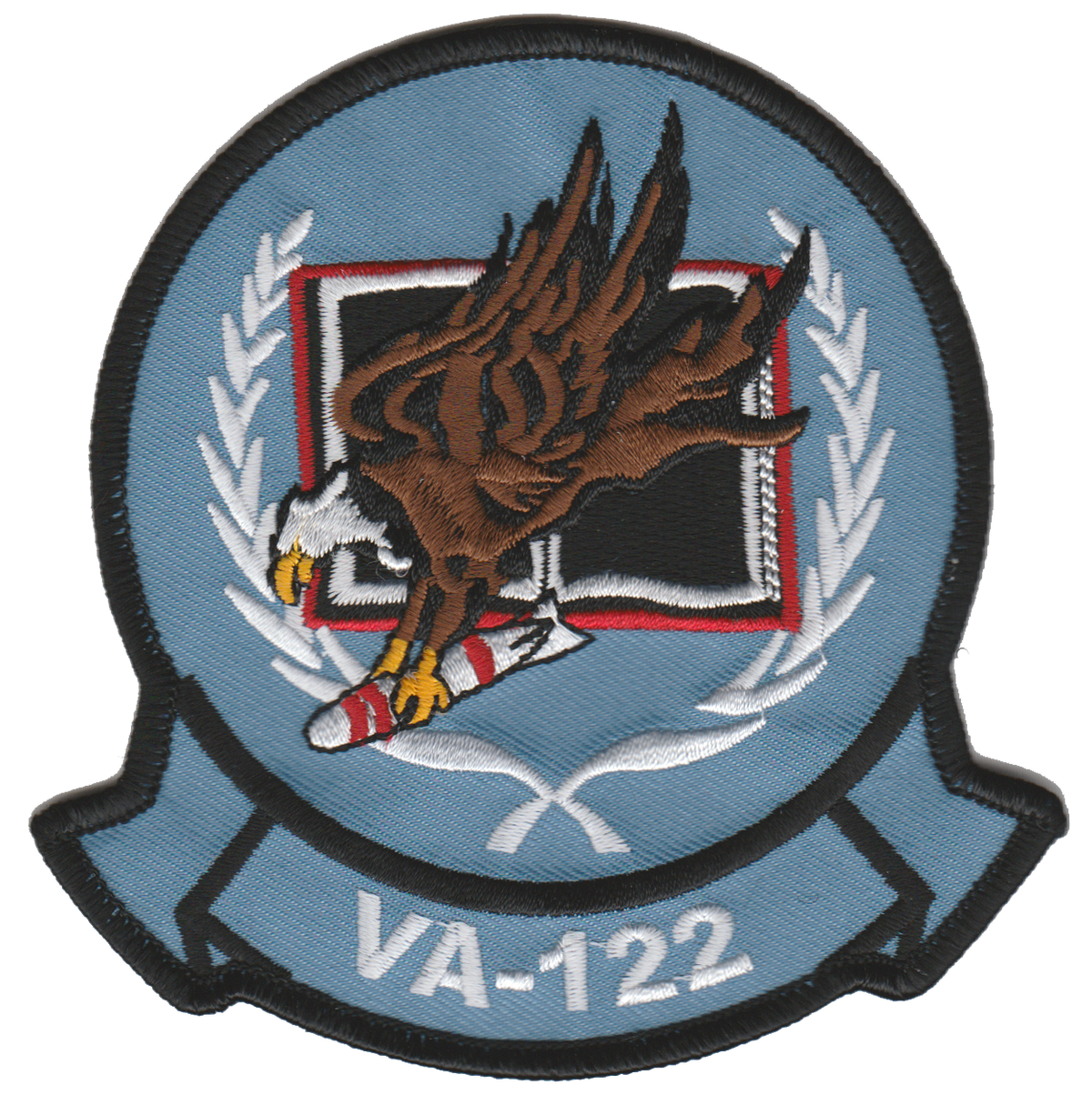 Officially Licensed US Navy VA-122 Flying Eagles Squadron Patch