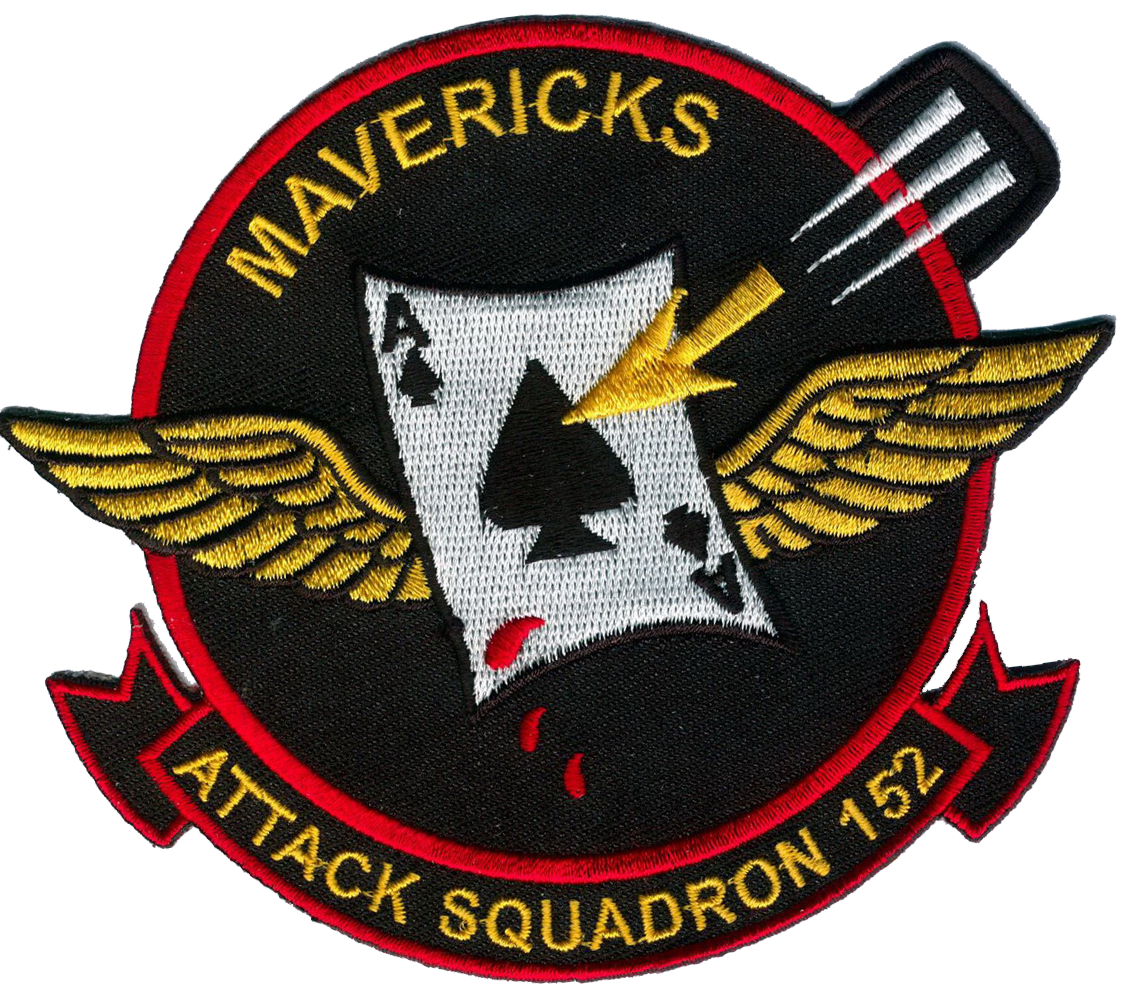 Officially Licensed US Navy VA-152 Mavericks Patch