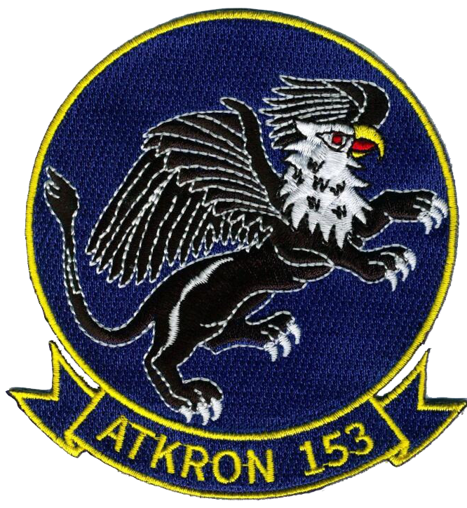 Officially Licensed US Navy VA-153 Blue Tail Flies Patch