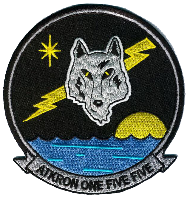 Officially Licensed Navy VA-155 Silver Foxes Patch