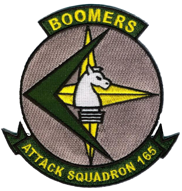 Officially Licensed US Navy VA-165 Boomers Patch