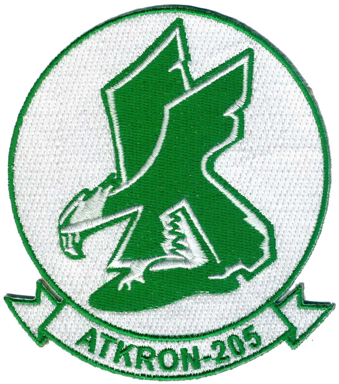 Officially Licensed US Navy VA-205 Green Flacons Patch
