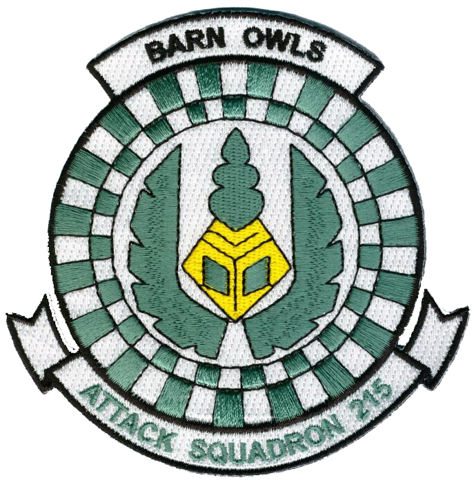Officially Licensed US Navy VA-215 Barn Owls Patch