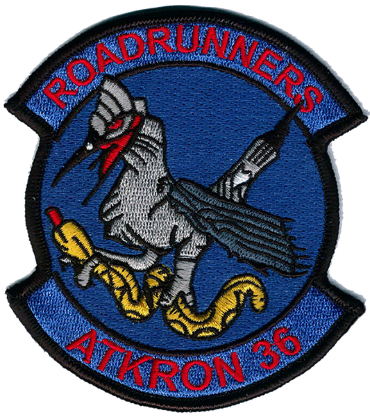 US Navy VA-36 Roadrunners- No Hook and Loop