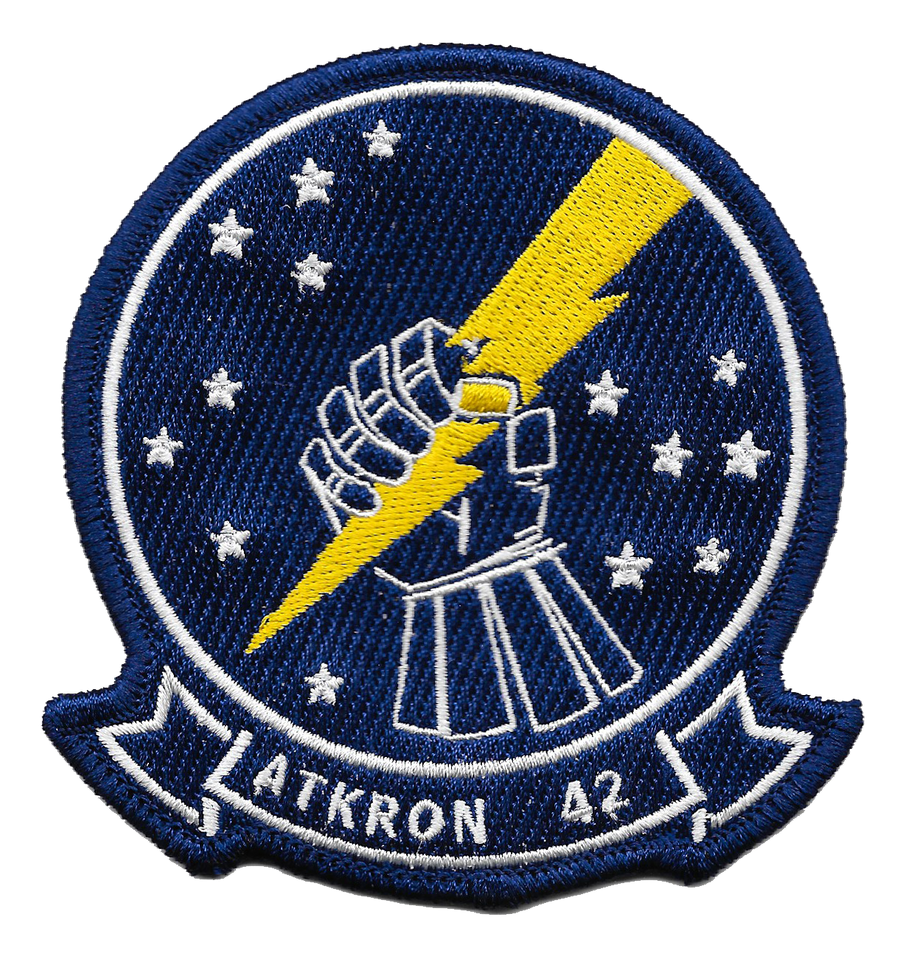 Officially Licensed US Navy VA-42 Squadron Patch