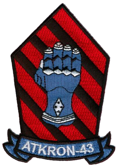 Officially Licensed US Navy VA-43 Challengers Patch