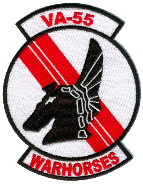 Officially Licensed US Navy VA-55 Warhorses Patch