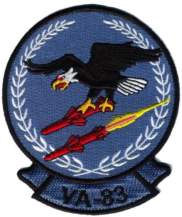 Officially Licensed US Navy VA-83 Rampagers Patch
