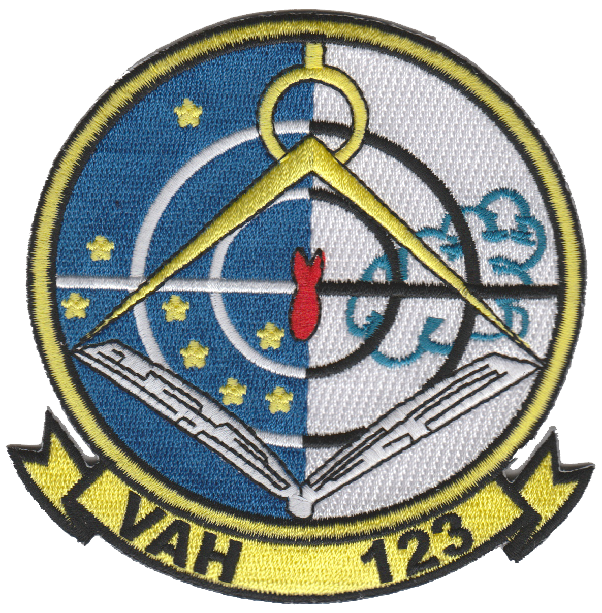 Officially Licensed US Navy VAH-123 The Professionals Patch