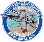 US Navy VAQ-129 Grizzlies Key West DET Patch