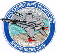 US Navy VAQ-129 Grizzlies Key West DET Patch