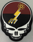 Official VAQ-133 Dead Head PVC Glow Squadron Patch