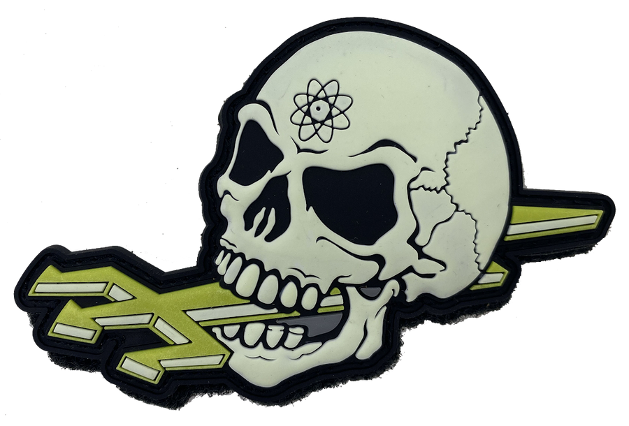 VAQ-133 Wizards skull PVC Patch
