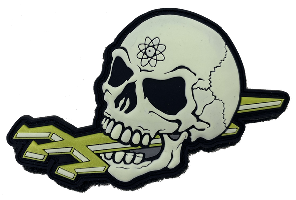 VAQ-133 Wizards skull PVC Patch