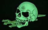 VAQ-133 Wizards skull PVC Patch
