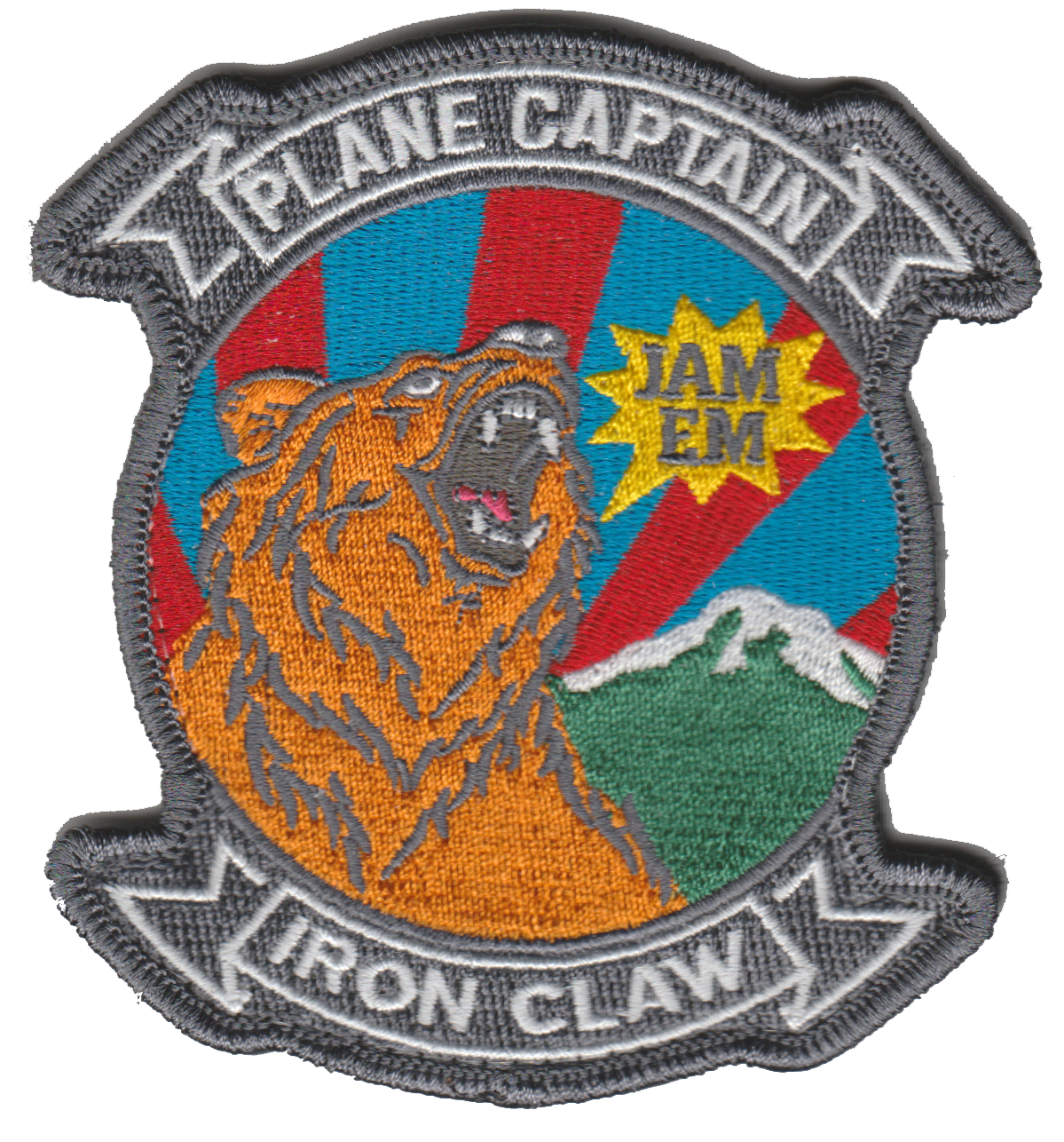Official VAQ-136 Gauntlets Plane Captain Patch